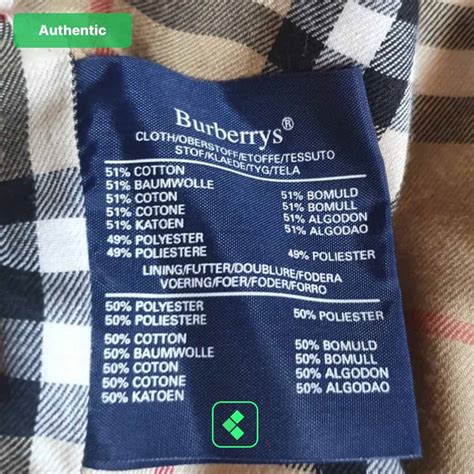 how to determine fake burberry|check burberry serial number.